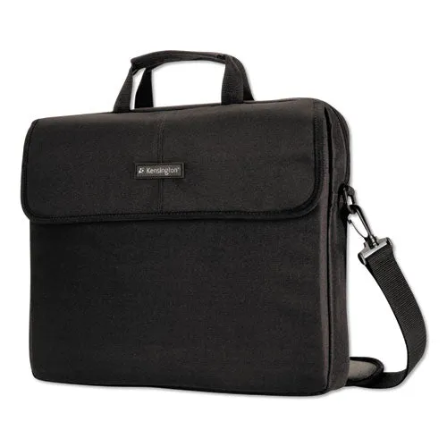 15.6" Simply Portable Padded Laptop Sleeve, Inside-outside Pockets, Black