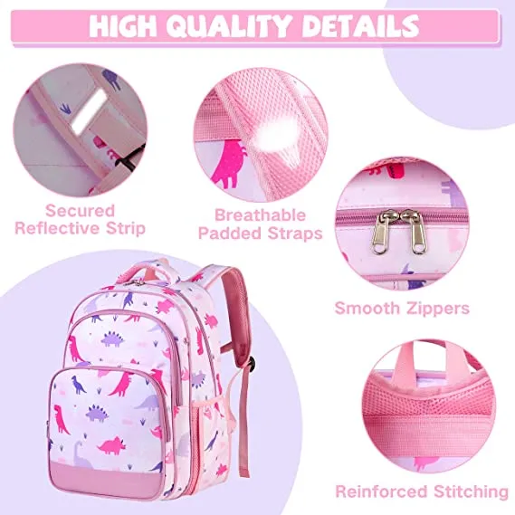 16in Elementary School  Backpack Lunch Bag Set