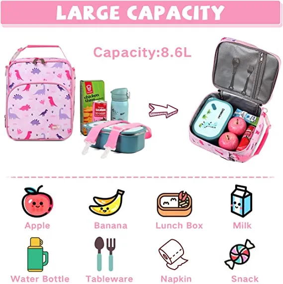 16in Elementary School  Backpack Lunch Bag Set