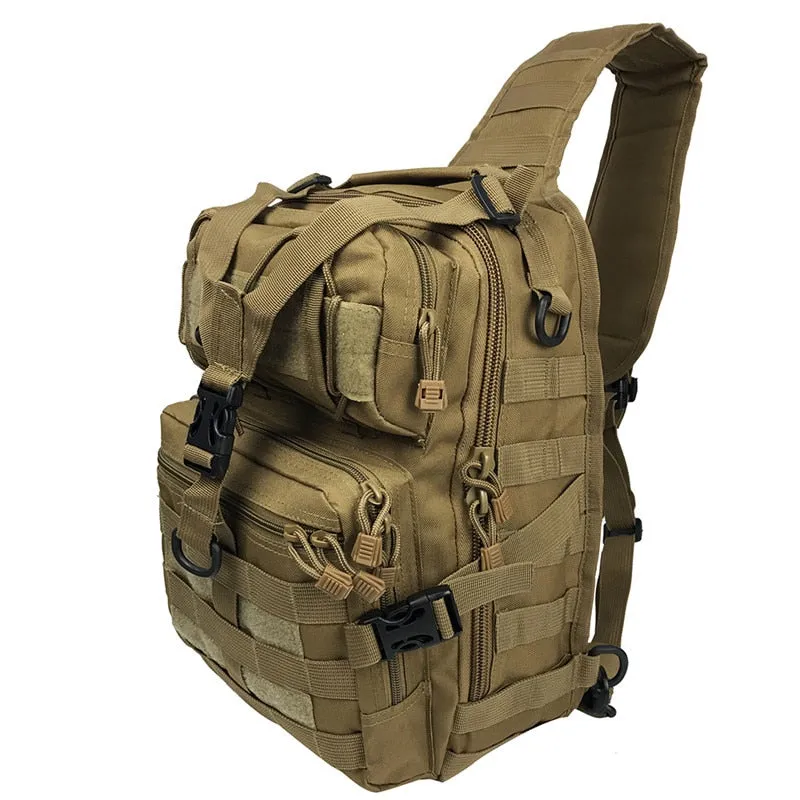 20L Military MOLLE 600D Modular Tactical Army Crossbody Sling Bag