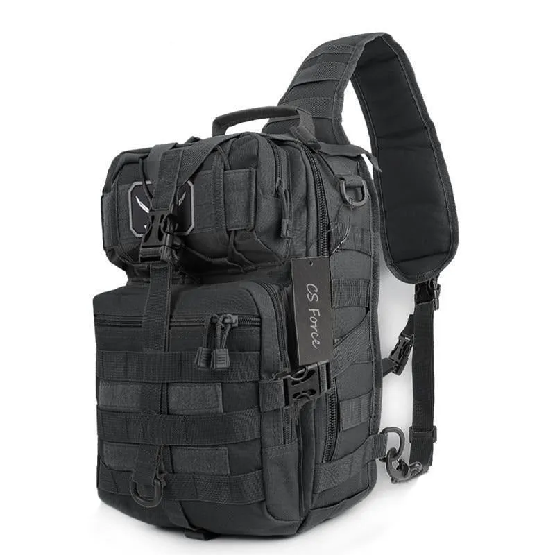 20L Military MOLLE 600D Modular Tactical Army Crossbody Sling Bag