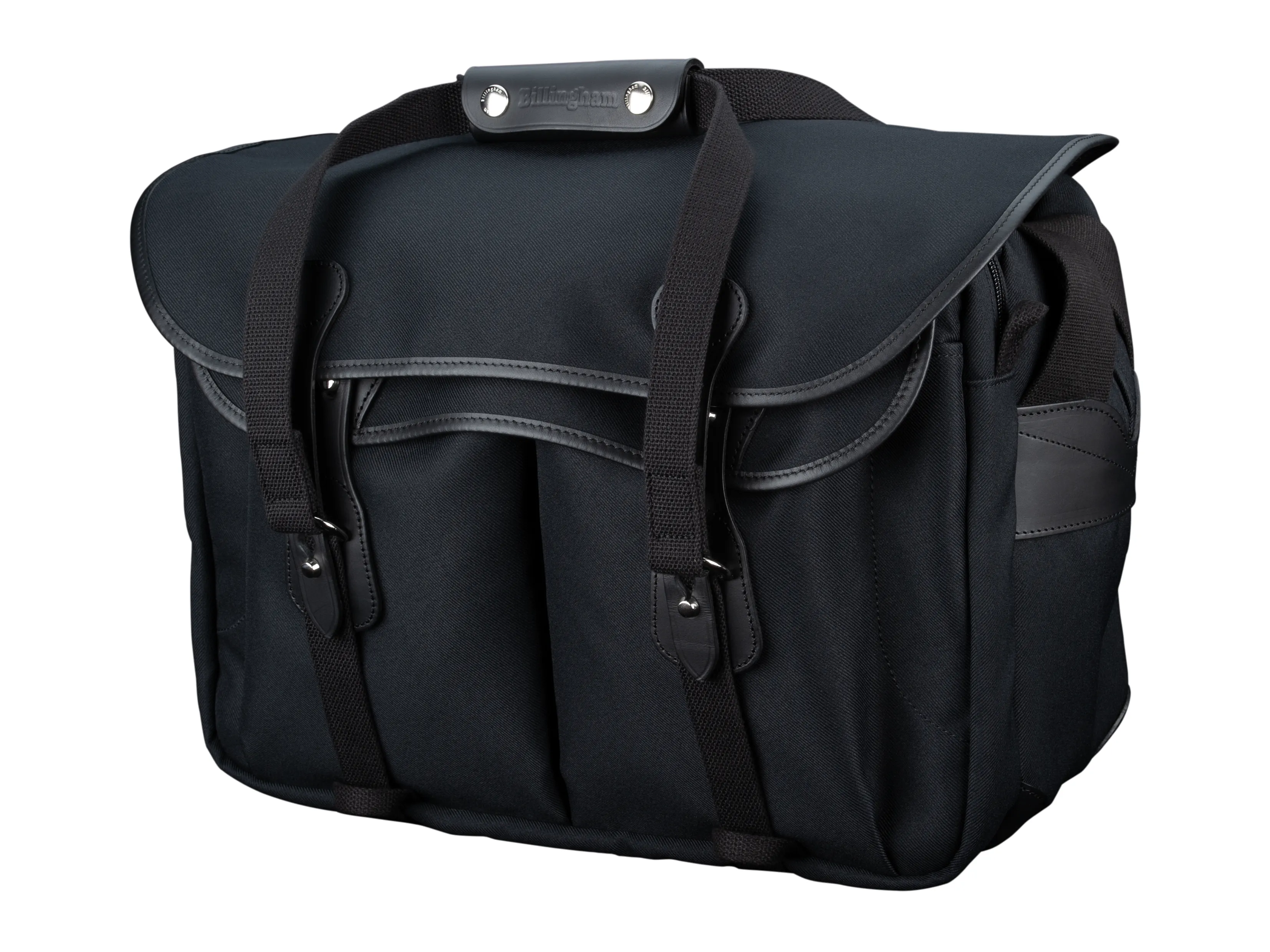 445 MKII Camera/Laptop Bag - Black FibreNyte / Black Leather