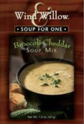 #61001 Wind & Willow One Cup Broccoli Cheddar Soup Mix