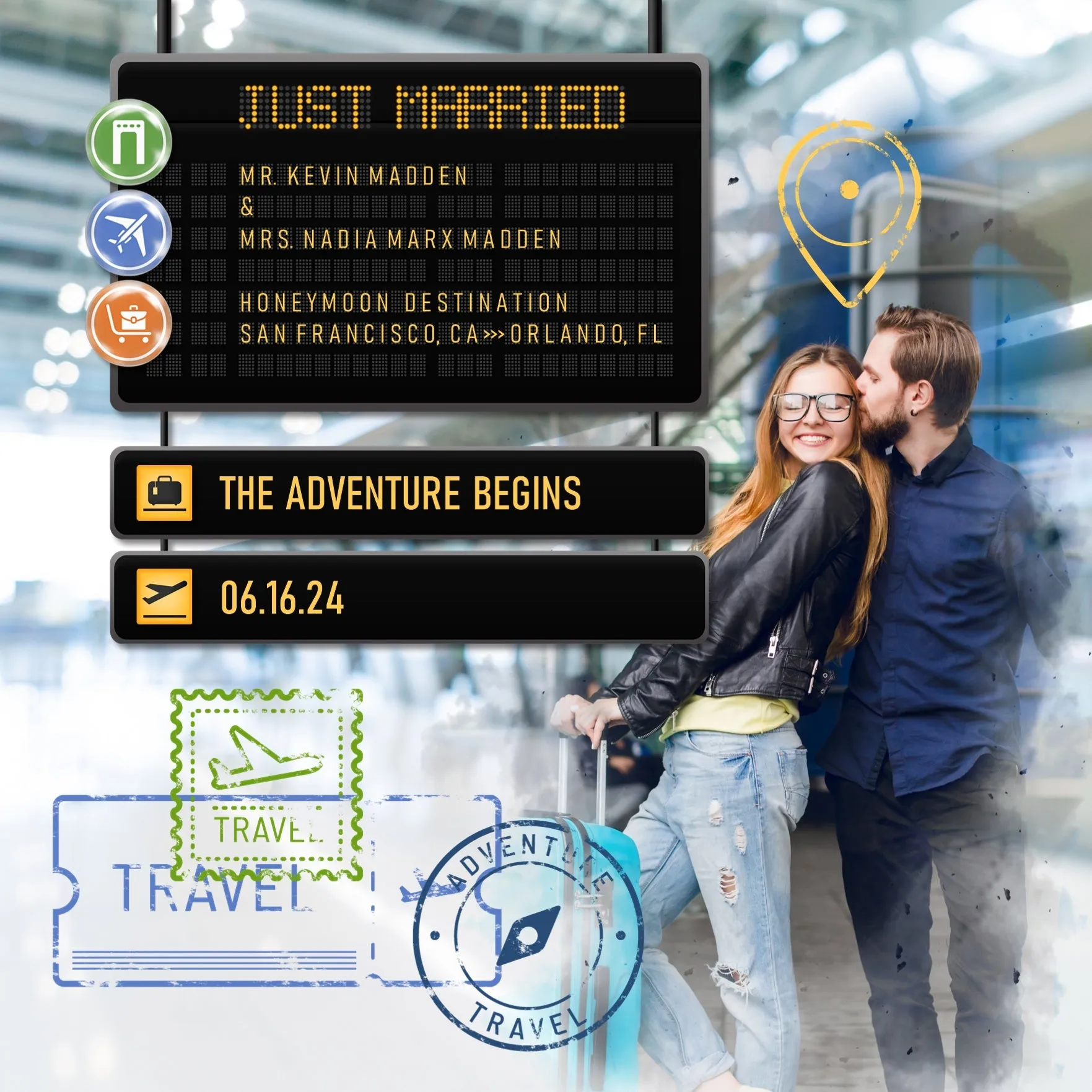 Airport Digital Scrapbook Bundle