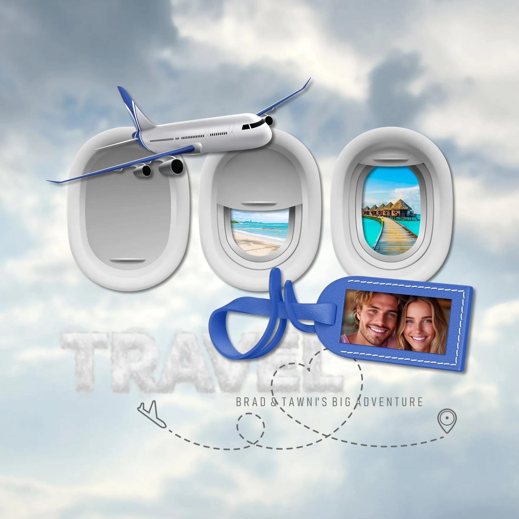 Airport Digital Scrapbook Bundle