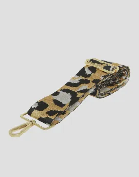 Alice Wheeler Cross Body Strap Gold Camouflage