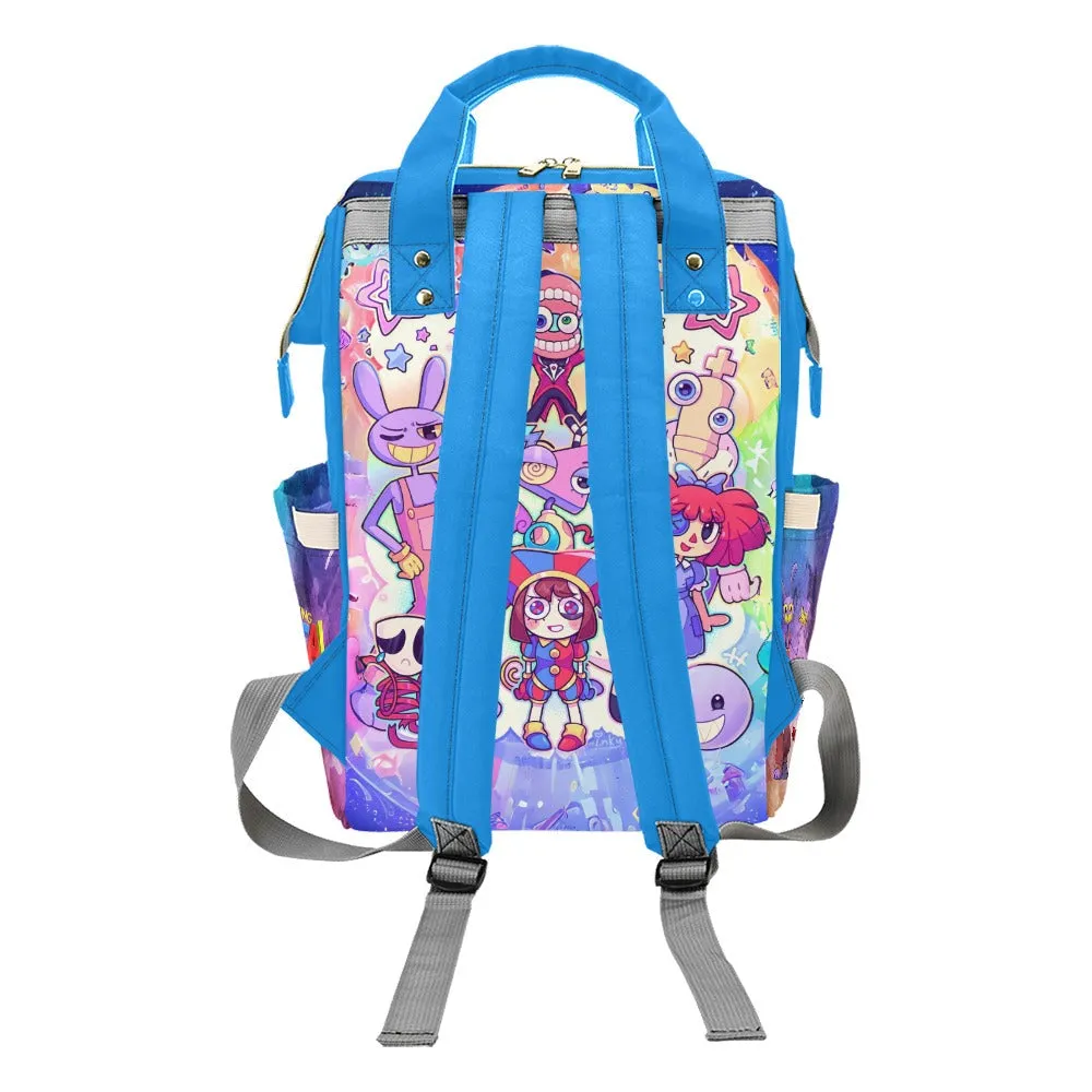 Amazing Digital Circus Multi-Function Waterproof Backpack Model 1688 15 Inches