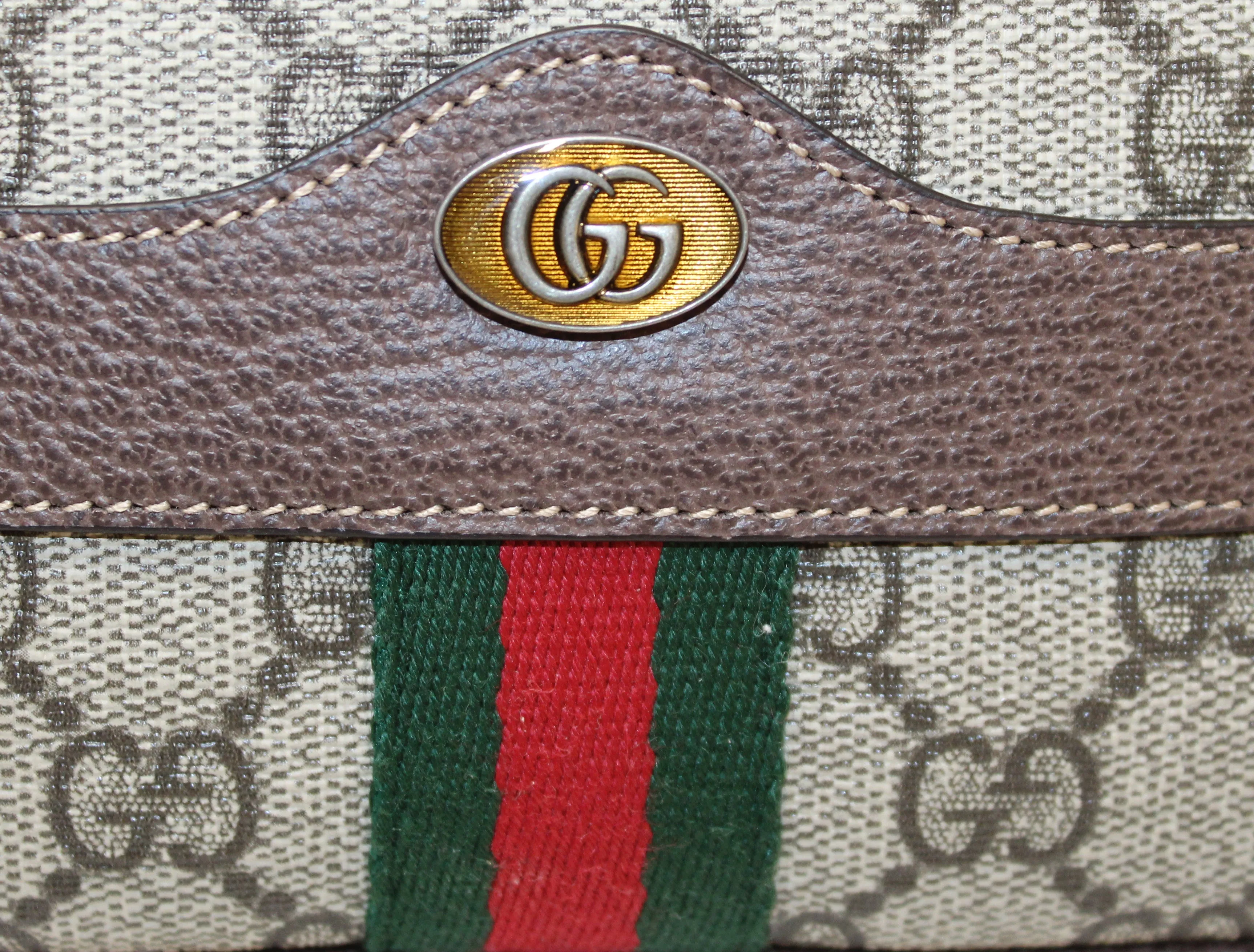 Authentic NEW Gucci Ophidia GG Supreme Canvas Mini Belt Bag 519308