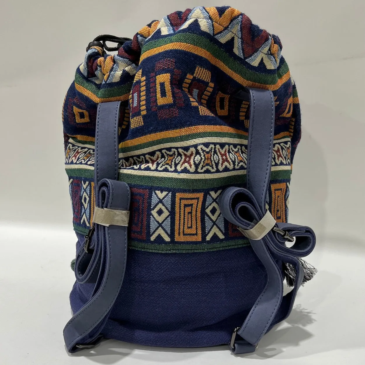 Backpack Boho Fringed Design Top Loading 3 Colors