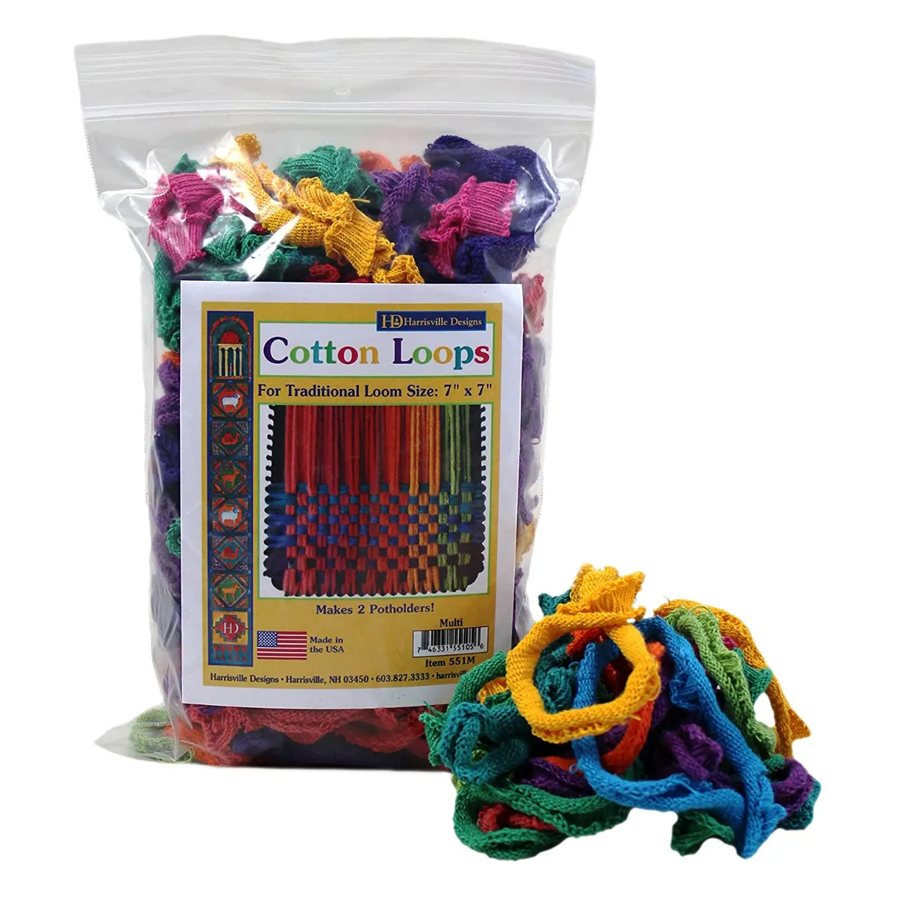 Bag of Potholder Loops