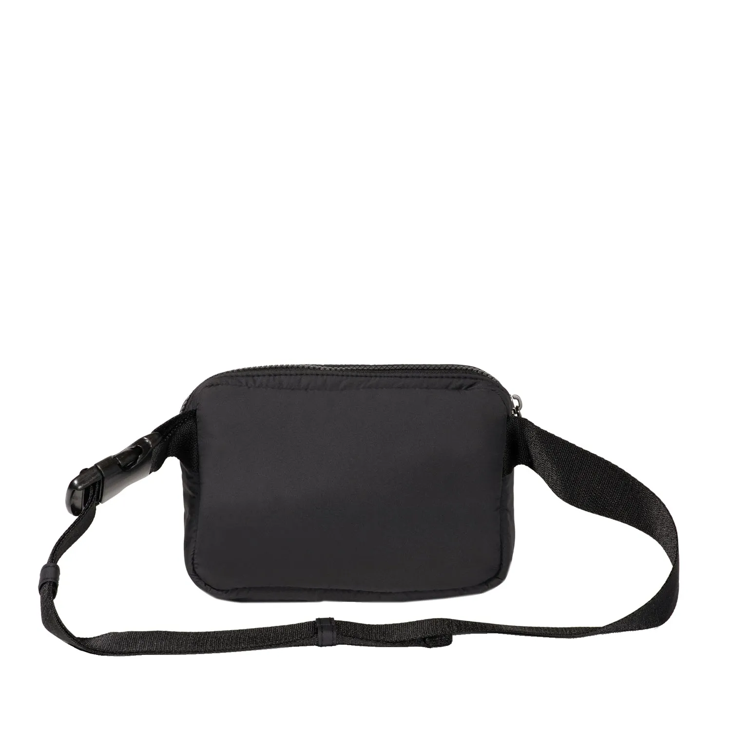 Baggallini Modern Belt Bag Sling Black Puff