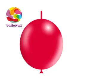 Balloonia 12" Decolink Latex Balloon Pastel Red 100CT