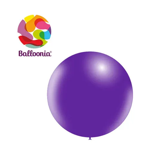 Balloonia 2FT Balloon Pastel Latex Purple 5CT