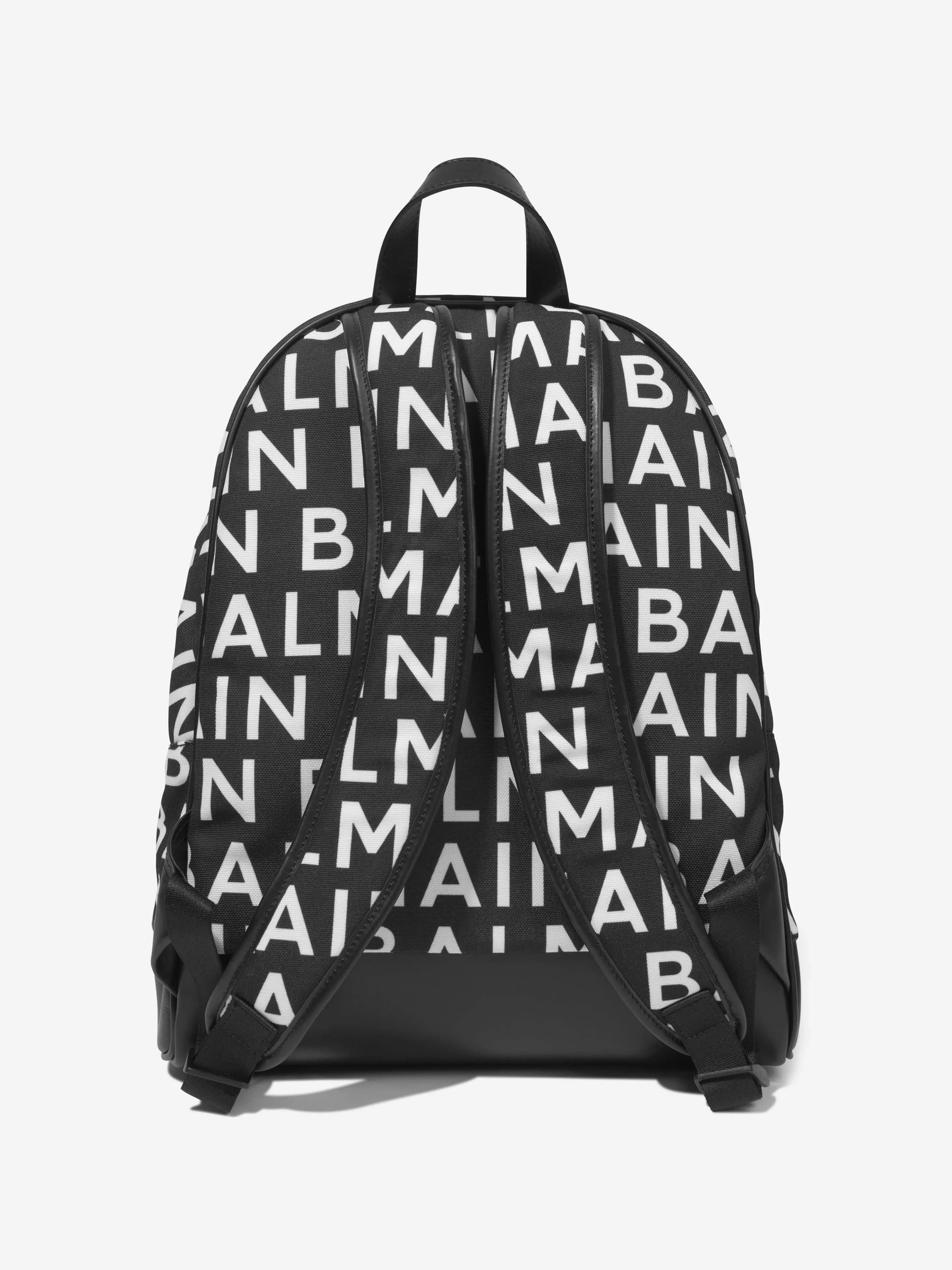 Balmain Kids Logo Backpack (H:39.5cm)