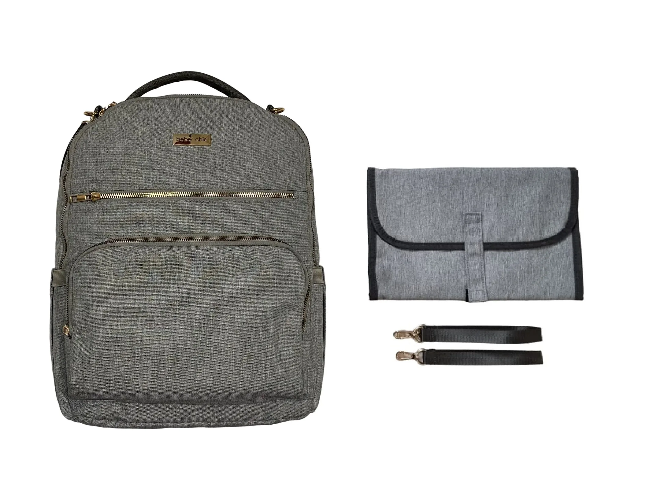 Bebe Chic Morgan Backpack - Grey