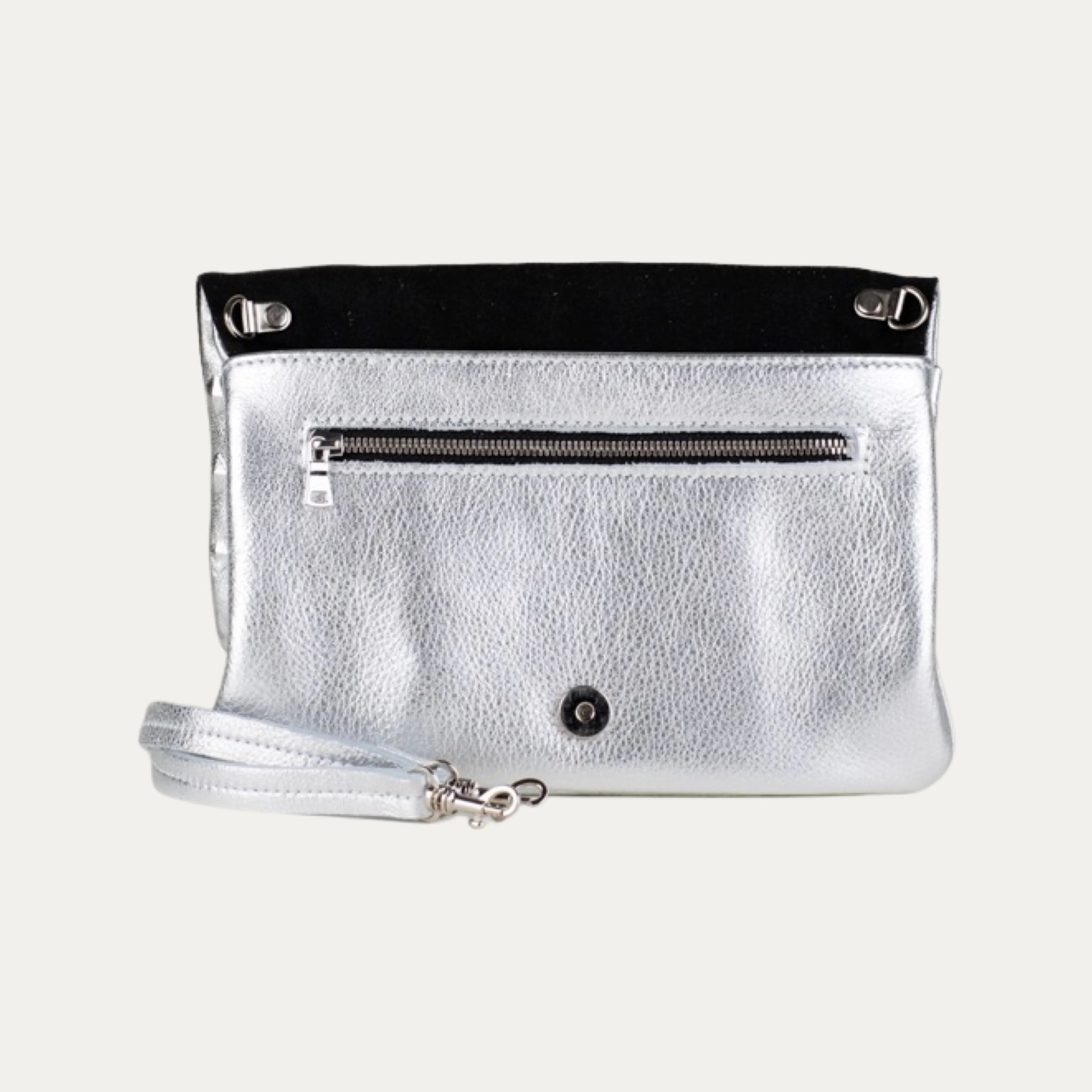 Belt Bag | "The Cher" Silver Metallic