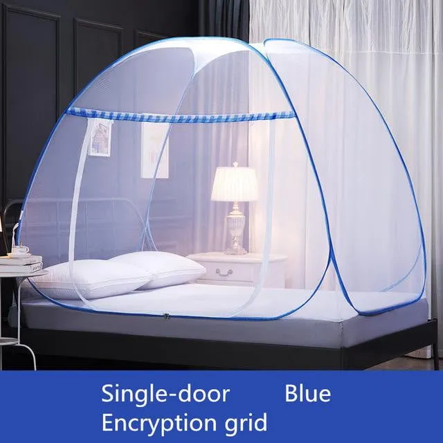 Bi-parting Mosquito Nets for Beds Full Netting Bedding For Queen King Size Beds