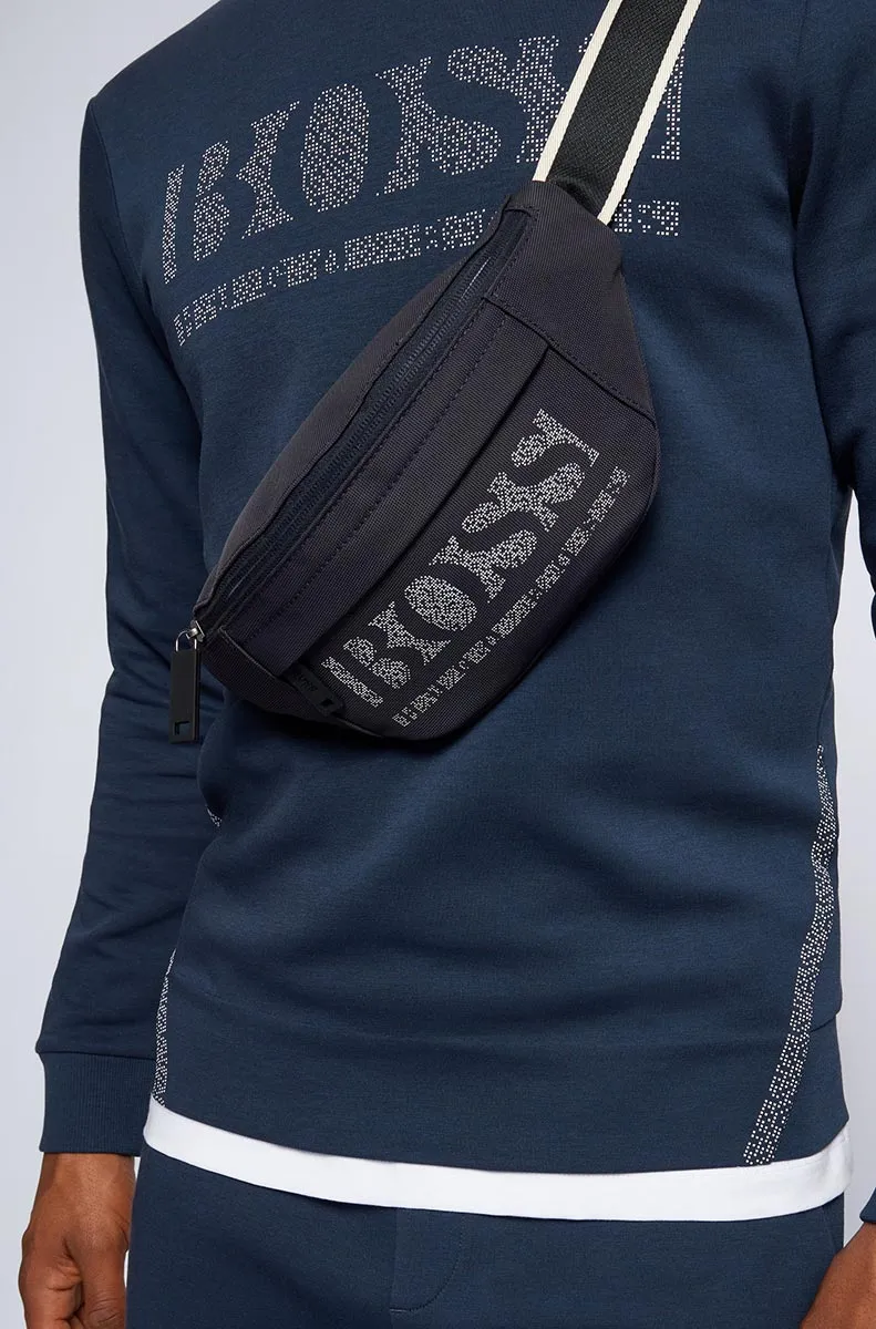 BOSS Magnified_Bumbag Bag in Navy