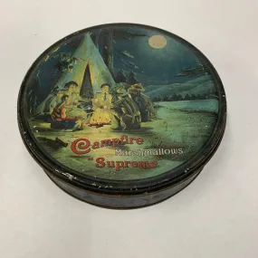 CAMPFIRE MARSHMALLOWS "Supreme" Tin Packaging || Camping, Boy Scouts