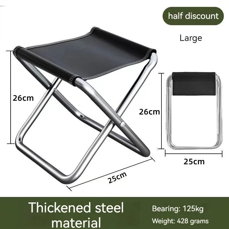 Camping Aluminum Foldable Stool