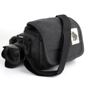 Canvas shockproof camera bag hunter camera bag for Canon SONY camera storage bag