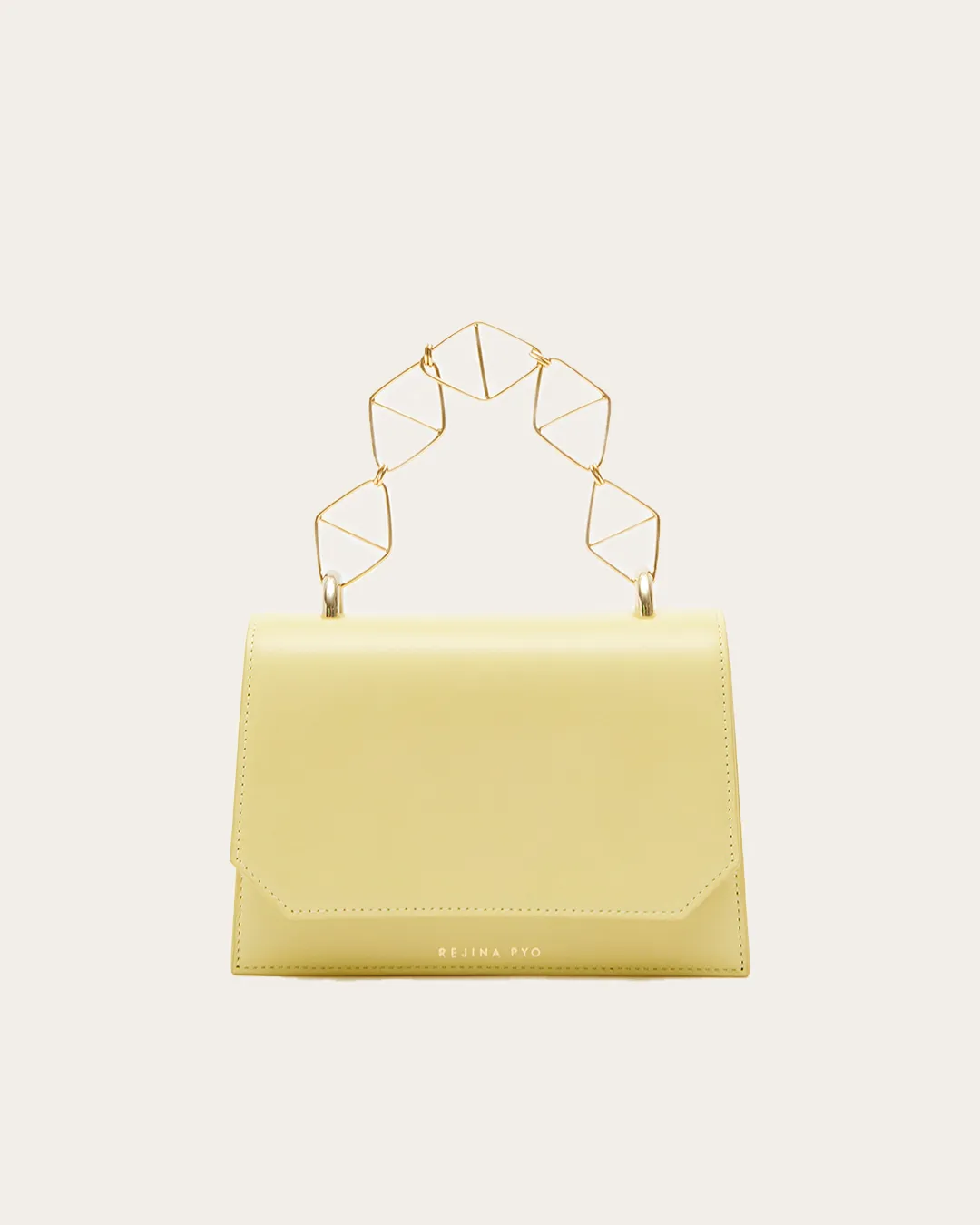 Chain Mini Bag Crinkle Butter Yellow