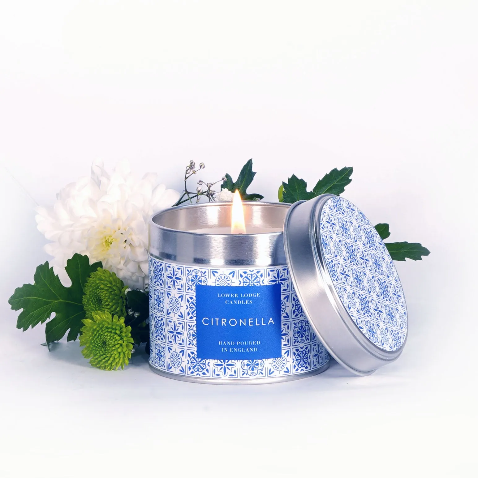 Citronella Tin Scented Candle