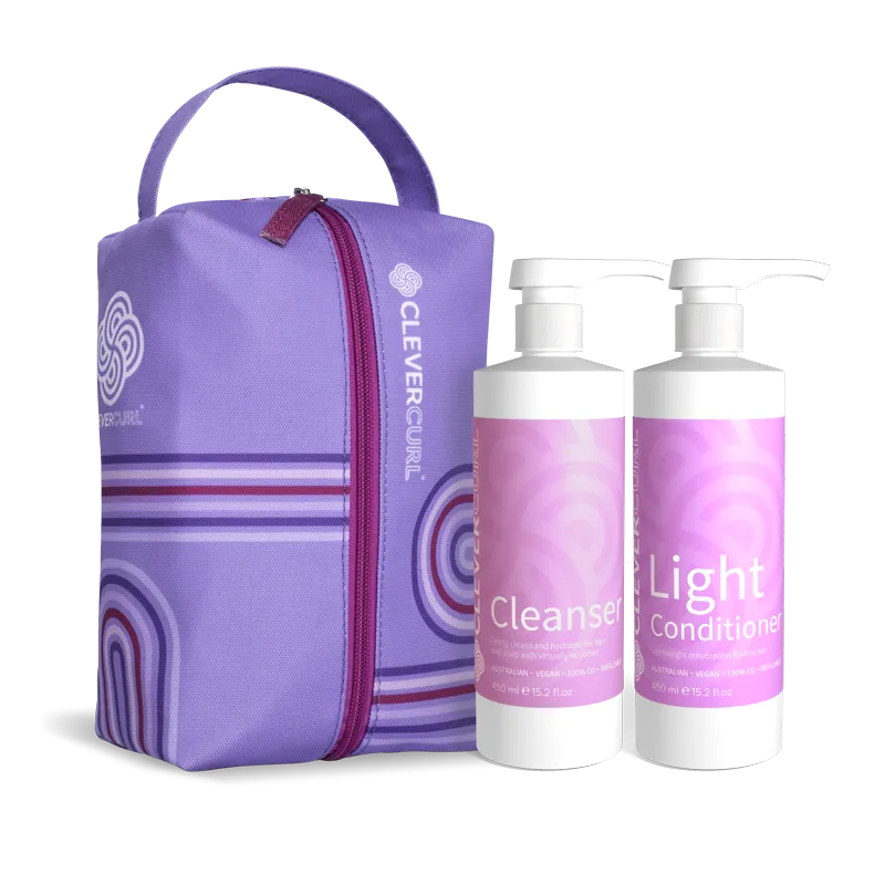 Clever Curl Wash Day Light Duo Pack