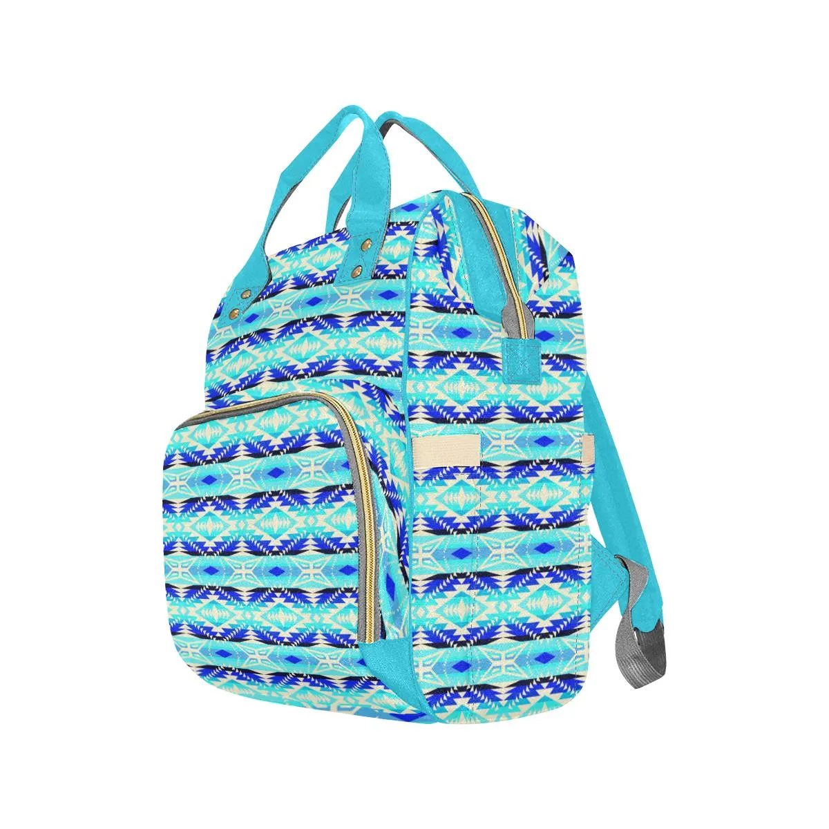 Coastal War Party Multi-Function Diaper Backpack