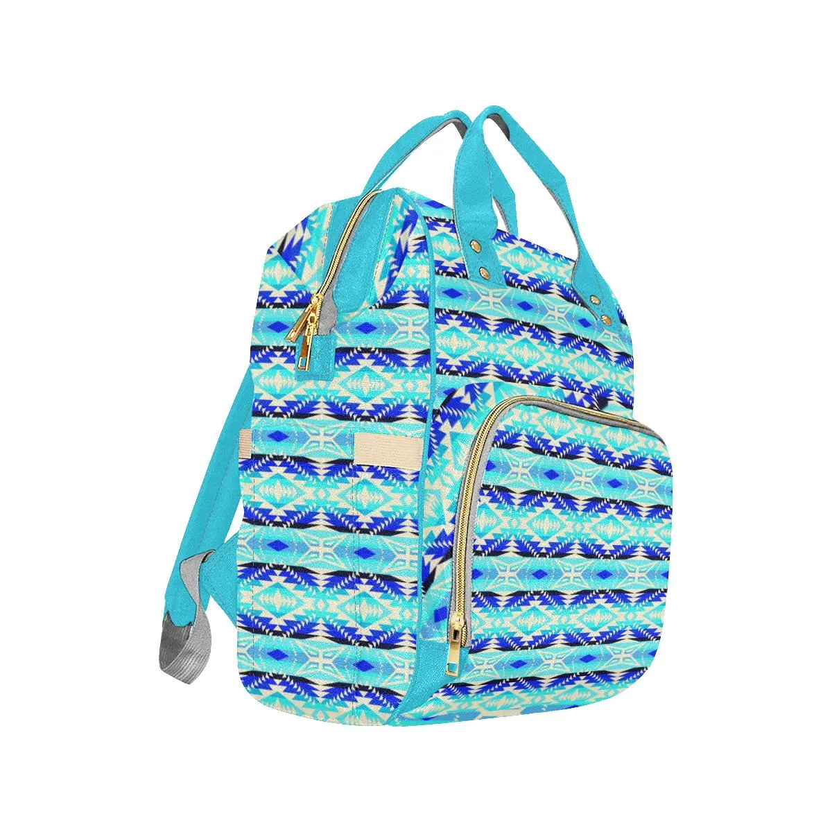 Coastal War Party Multi-Function Diaper Backpack