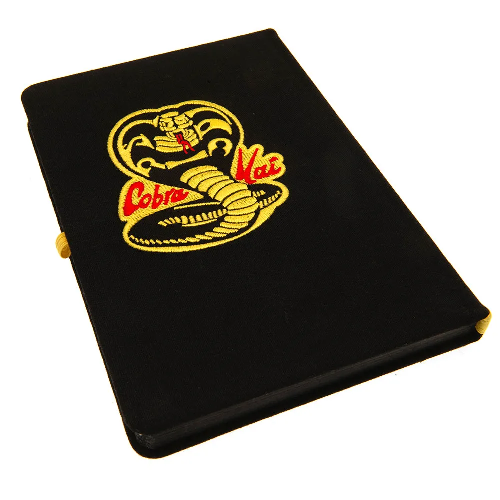 Cobra Kai Premium Notebook - A5 Hardback with Embroidered Logo