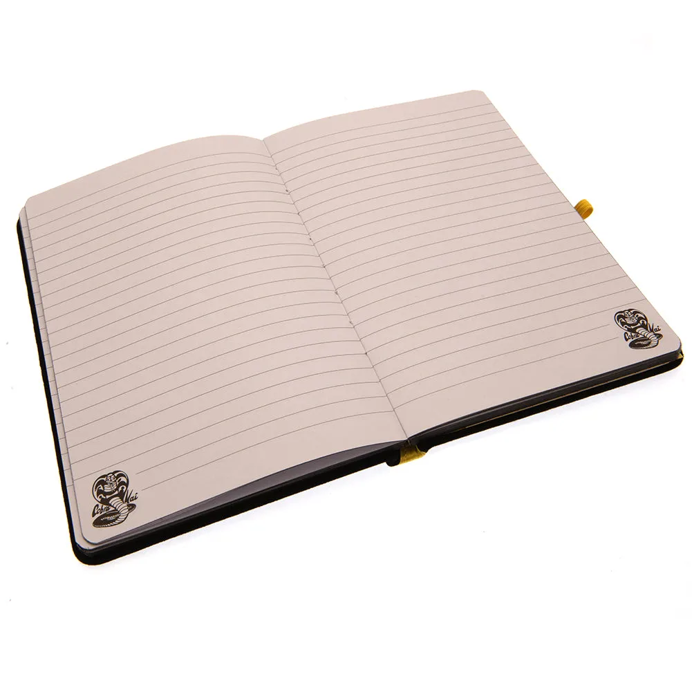 Cobra Kai Premium Notebook - A5 Hardback with Embroidered Logo