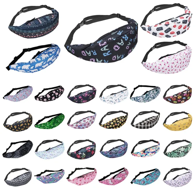 Colorful Waist Bag Fanny Packs Style Belt Bag Women Waist Pack Travelling Bag(yab928)