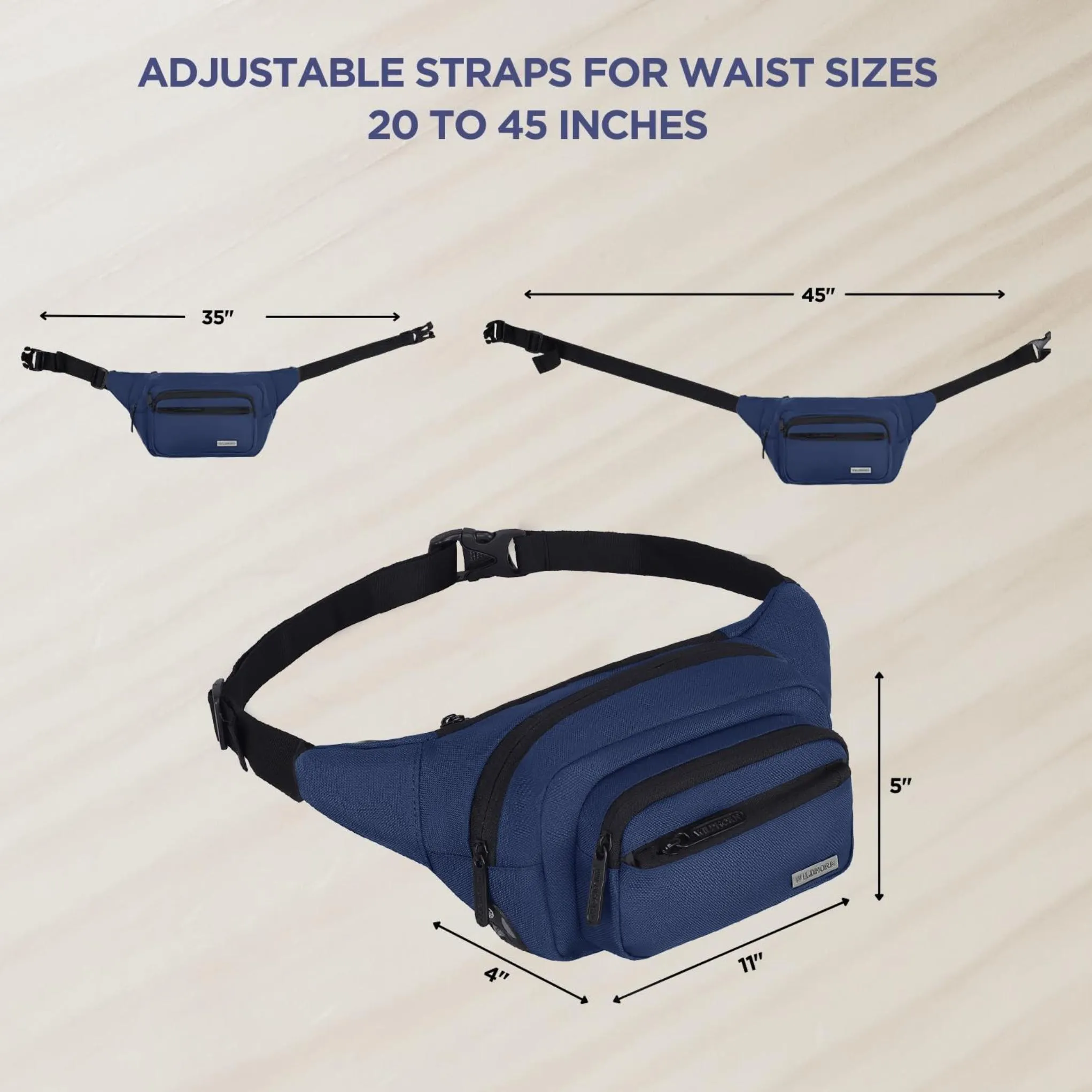 CORTLAND Waist Bag for Men Women