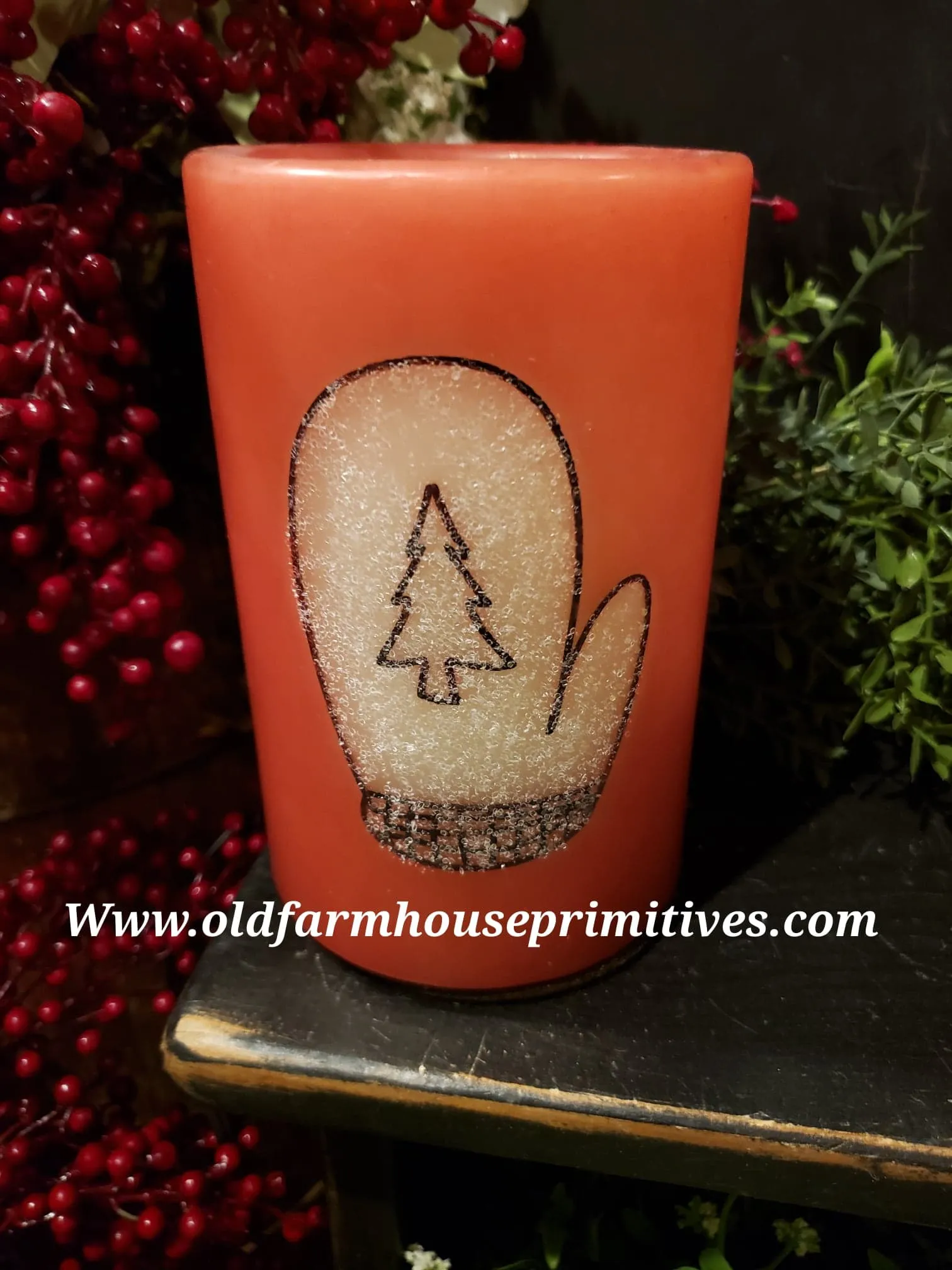 #CRDS2 Primitive "Mitten" Candle Sleeve (Made In USA)