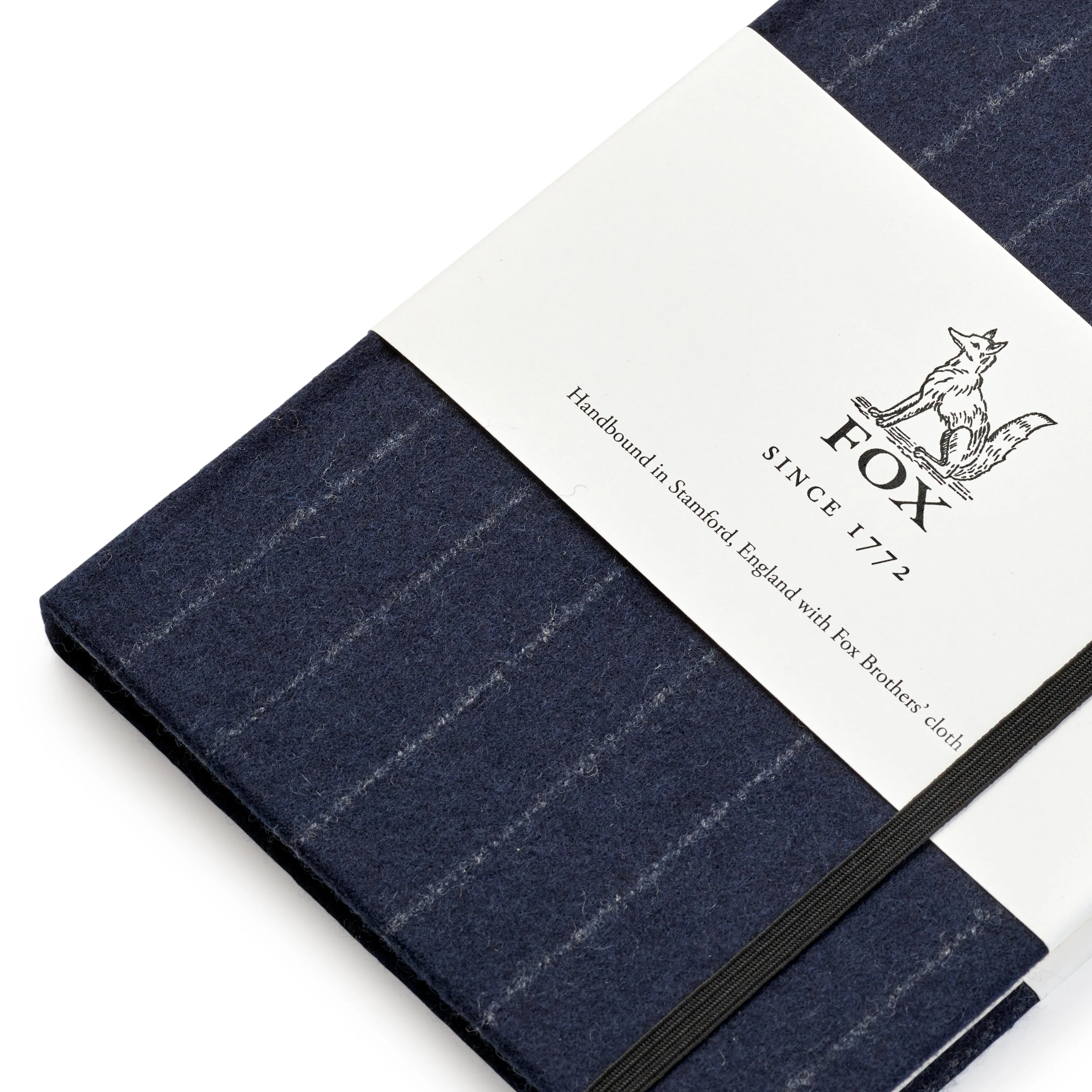 Dark Blue Stripe Medium Notebook