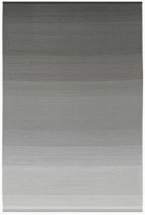 Eco Friendly Outdoor Rug - Big Sur Ash Gradient