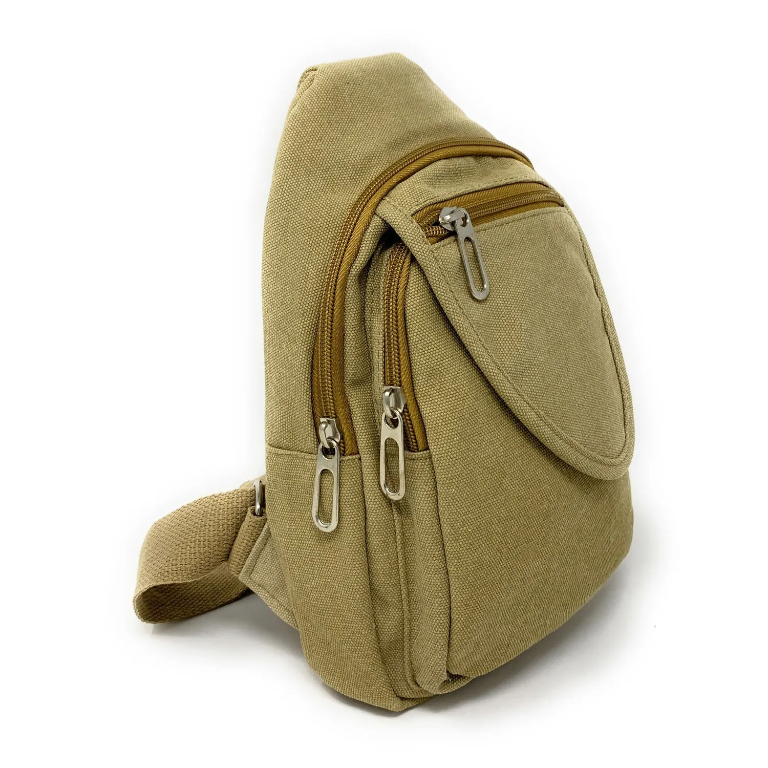 Empire Cove Canvas Cotton Crossbody Sling Bag Backpack Chest Shoulder Bag