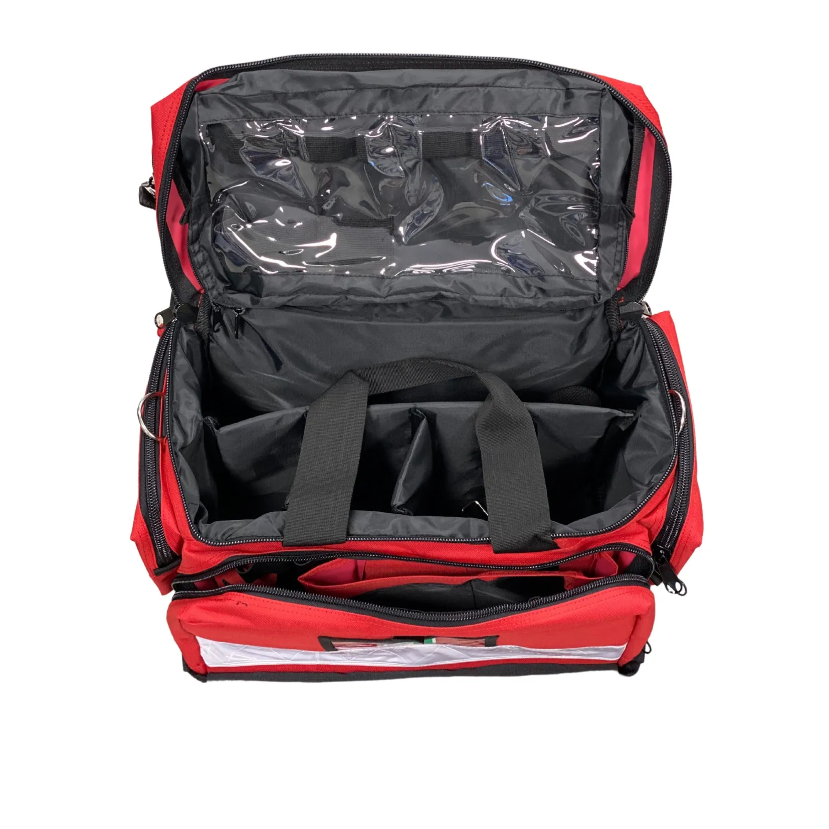 Empty First Aid Trauma Bag - Red (1)