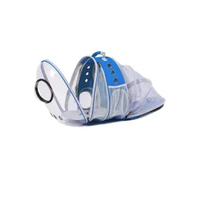 Expandable Waterproof Pet Backpack with Transparent Cover