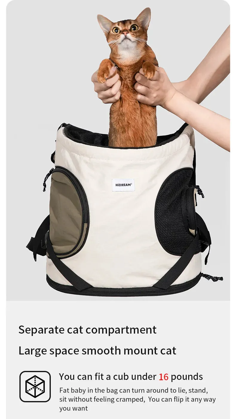 Face Front Cat or Dog Travel Chest-Pack