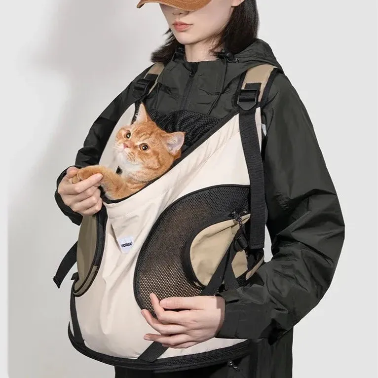 Face Front Cat or Dog Travel Chest-Pack