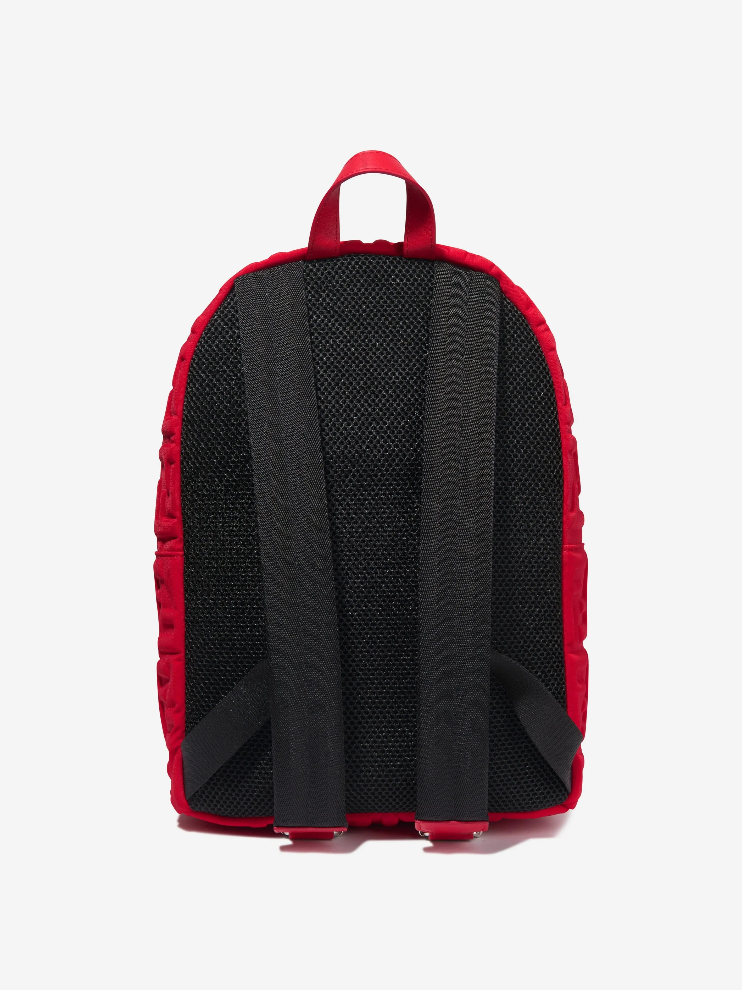 Fendi Kids FF Logo Backpack (H:35cm)