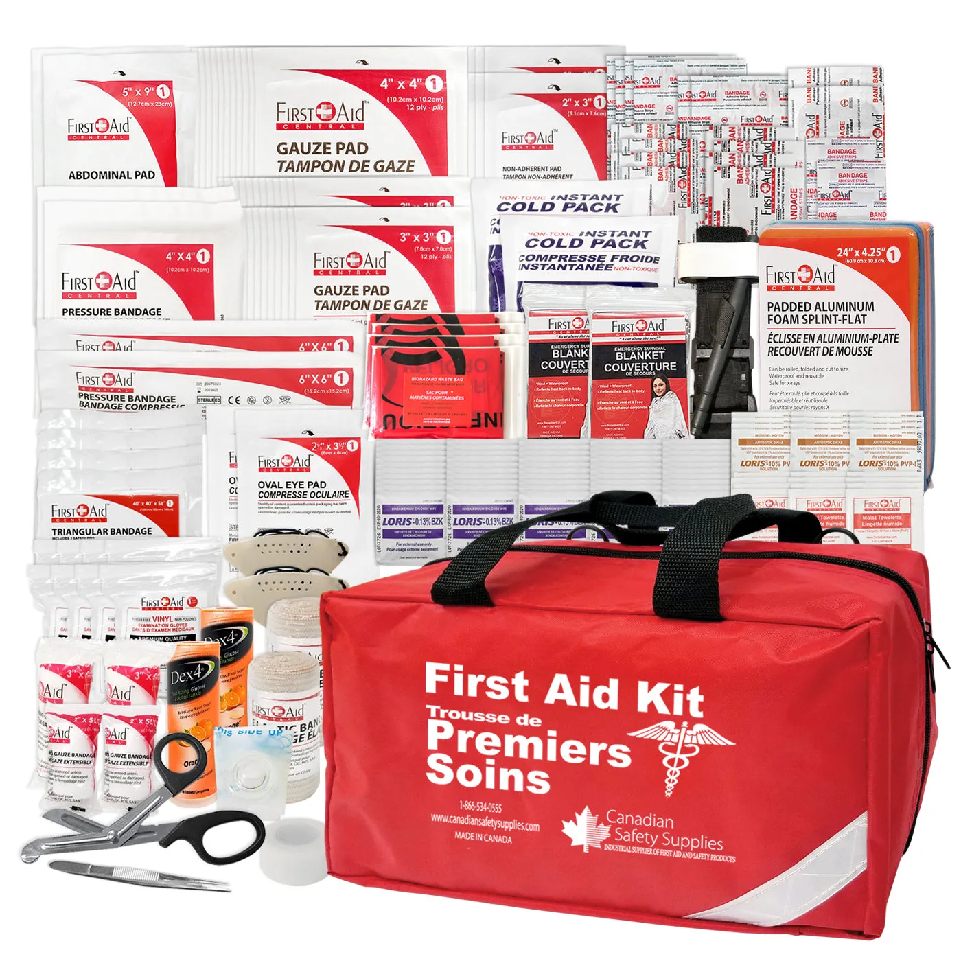 First Aid Kit Type 3 Intermediate, as per CSA Z1220-17 Standard  - Medium (26-50 Workers)