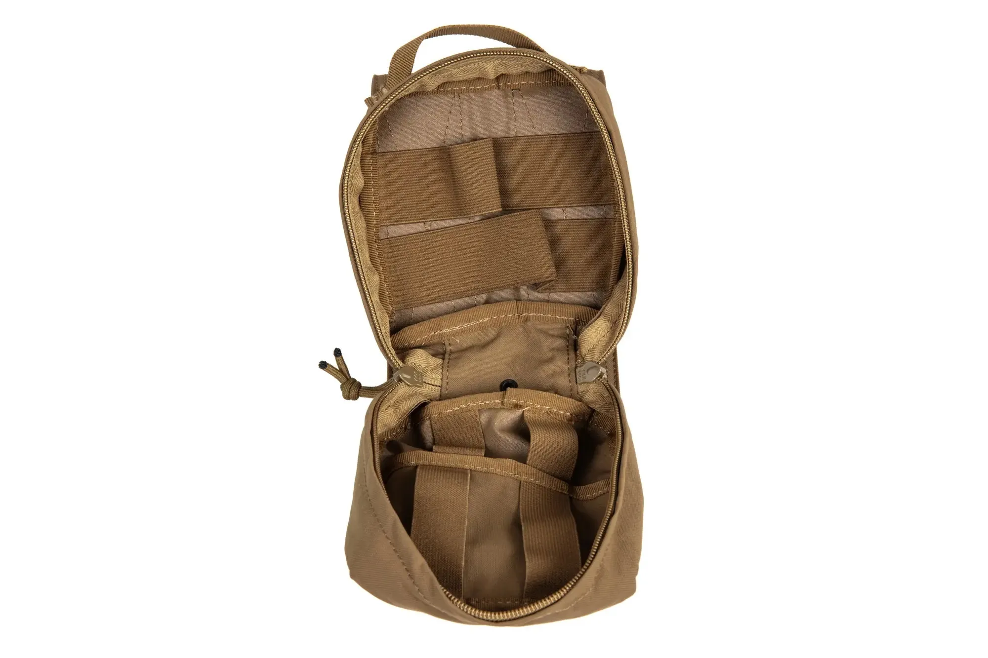 First aid kit with Molle panel Wosport Coyote Brown