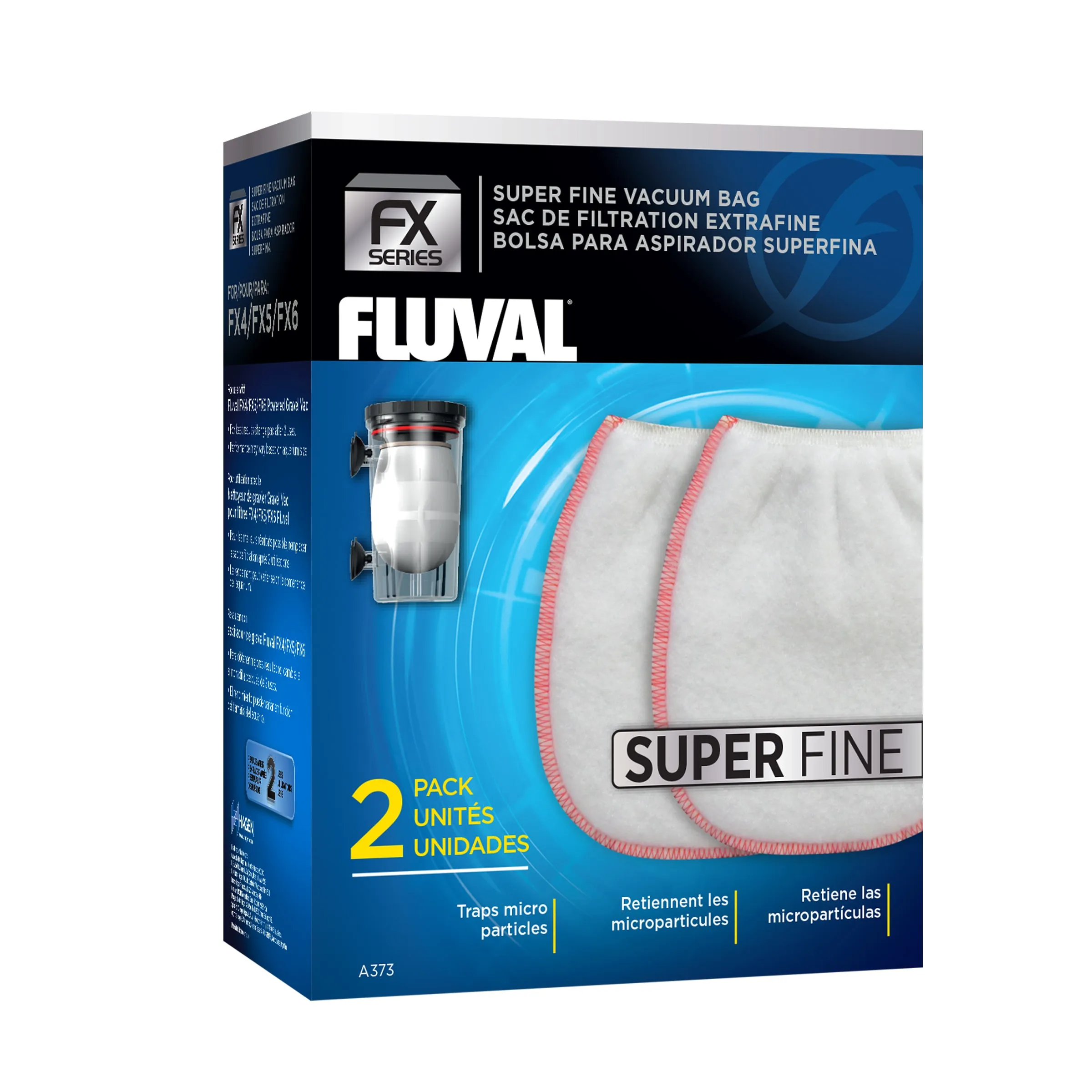 Fluval FX Super Fine Vacuum Bag 2 Pack