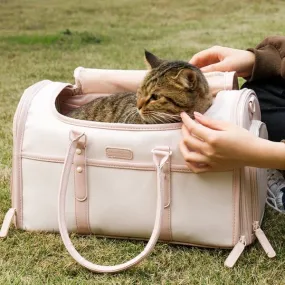 Foldable Enclosed Pet Carrier