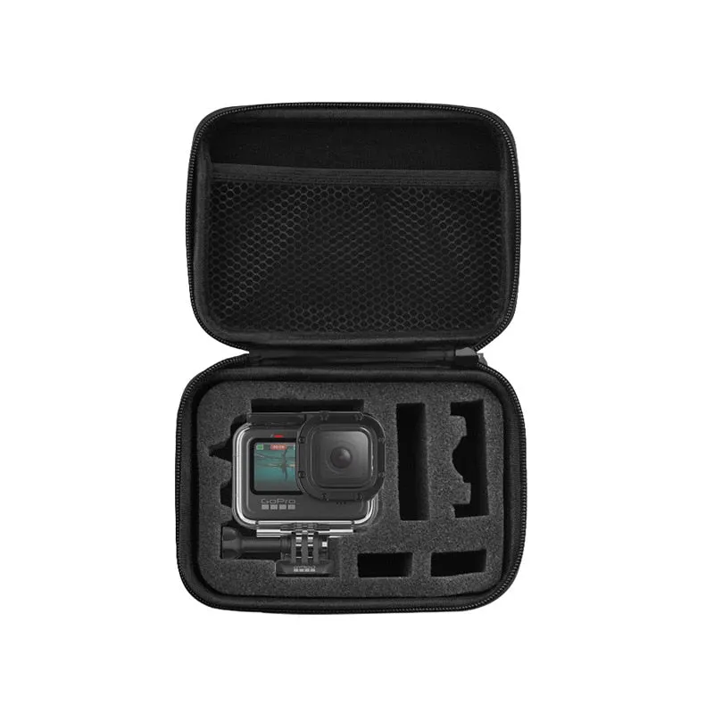 For GoPro Hero 10 9 8 7 Session SJCAM Xiaomi Yi 2 4K Mijia Go Pro Accessories Sport Camera Portable Storage Case Collection Bag