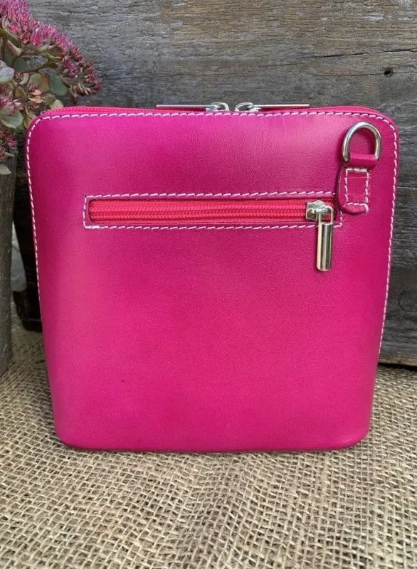 Fuchsia Pink Vera Pelle Bag