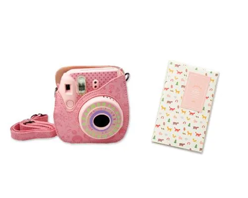 Fujifilm Bundle Set Mini Case/Album for Fuji Instax Mini 8 - Forest